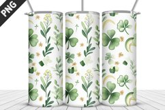 St Patrick&#039;s Day Tumbler Wrap| Sublimation Design Product Image 1