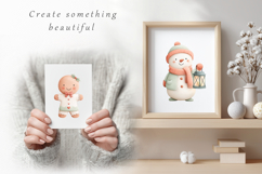 Christmas Clipart Bundle, Watercolor Christmas PNGs Product Image 6