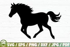Horse Silhouette x70 BUNDLE, Horse Cut Files Product Image 7