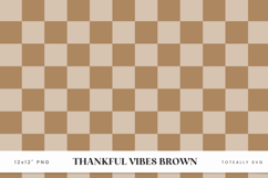 Thankful Vibes Checkered Digital Pattern Product Image 8