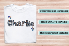 Father’s Day Alphabet clipart, father’s day letters doodle Product Image 6