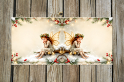 Vintage Christmas | 4 Retro Sublimation Mug designs p2 Product Image 2