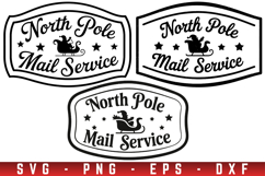 North Pole Stamp SVG Bundle, Christmas Svg Png Bundle Product Image 6