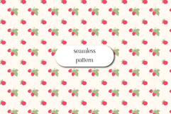 Blueberry Seamless Pattern | Summer Berry Digital Paper Product Image 1