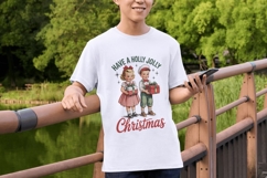 Vintage Christmas PNG Bundle 11 Festive Product Image 6
