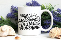 Margaritas Lime Sunshine Svg, Summer Drink Svg, Sunshine Svg Product Image 7