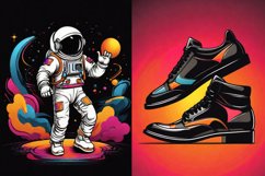 Midjourney 3100 Retro T-shirt Designs AI Art, Digital Prints Product Image 7