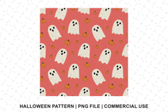 Halloween Boo Pattern Png | Sublimation | Digital Paper Product Image 1