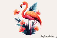 Quirky Safari Animals Clipart PNG Product Image 1