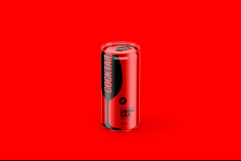 Slim 200ml Aluminium Can Mockup Product Image 6