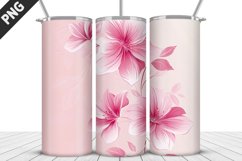 Flowers Tumbler Design | Valentine&#039;s Day Tumbler Wrap Product Image 3