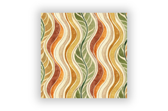 Wavy Hand Drawn Stripe Digital Paper, Seamless Watercolor Product Image 6