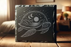 Tropical Sea Turtle Silhouette Vector Bundle Product Image 8