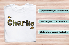 Construction Alphabet Clipart, construction letters doodle Product Image 6