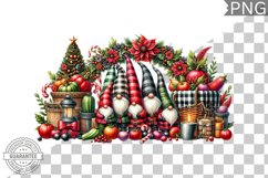 Christmas Gnome Sublimation - Clipart PNG Design Product Image 1