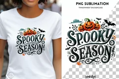 Spooky Season, Fun Halloween Digital Print, Png Product Image 1