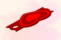 Hearts, 40 OZ Tumbler, STL/3MF files for 3D Printing Product Image 6