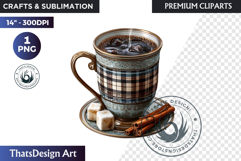 Alpine Winter Sports Fashion and Cabin Clipart PNG Product Image 1