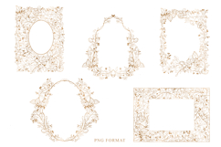 Decorative golden frames Product Image 6