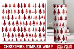 Christmas Tumbler Wrap Sublimation Product Image 1