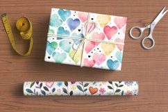 Gift wrapping paper mockup display Product Image 8