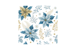 Elegant Winter Holiday Pattern Set, Cozy Snowflake Product Image 5