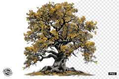 Autumn Trees Clipart Product Image 1