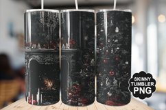 Gothic Christmas Tumbler | Christmas Tumbler Wrap Product Image 1