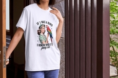 Retro Sarcastic Girl PNG Bundle Product Image 1