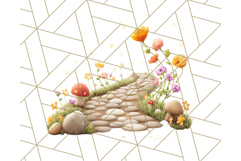 Whimsical Woodland Animal Village PNG Clipart Fantasy Forest Product Image 2
