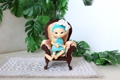 Miniature chair 1:12 scale digital download file laser cut Product Image 6