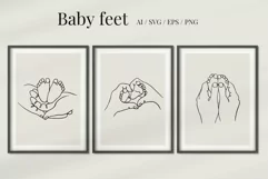 Family One Line Illustrations Ai, Svg, Eps, Png Product Image 6