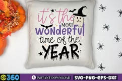 It's the most wonderful time of the year SVG, Halloween SVG Product Image 2
