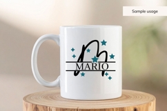 Star Monogram SVG Bundle A-Z Product Image 6