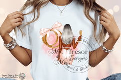 Mr And Mrs Silver Bride PNG Wedding Shirt Design Product Image 7