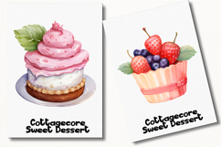 Cottagecore Sweet Dessert 37 Cliparts Collection Product Image 6