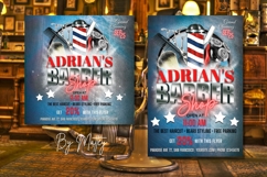 BARBER SHOP FLYER Templates Bundle, social media flyer Product Image 6