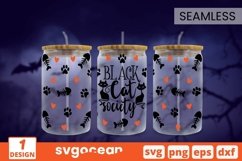 Halloween Can Glass Wrap | 16 oz &amp; 20 oz Libbey Glass Product Image 7