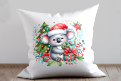 Australia Christmas Koala Watercolor Product Image 8