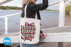 Fourth grade crew Back to School Png design, Back to school Product Image 5