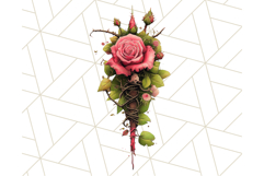 Floral Punk Frogs PNG - Neon Reble Grunge Amphibians Clipart Product Image 2