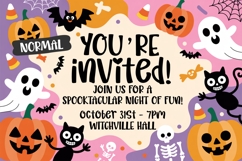Witchink - Cute Halloween Font with Spooky Glyphs Product Image 5