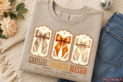 Grateful Thankful Blessed PNG Design grateful thankful bless Product Image 6