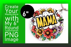 Watercolor Mom's Day Circle Showcase Product Image 1