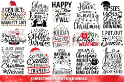 234 Christmas SVG Mega Bundle, Christmas Quotes SVG Bundle. Product Image 10