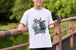 Trendy Fishing Design Sublimation Bundle - 8 PNG Designs Product Image 6