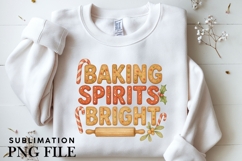 Baking spirits bright png design for T-shirts Product Image 3