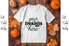Fall t-shirt mockup, Fall mockup Product Image 1