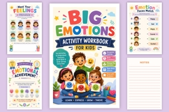 Big Emotions Activity Workbook for Kids Product Image 6