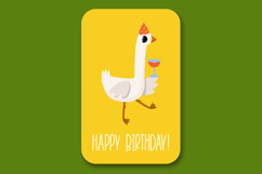 Party Goose Birthday Illustration Product Image 7